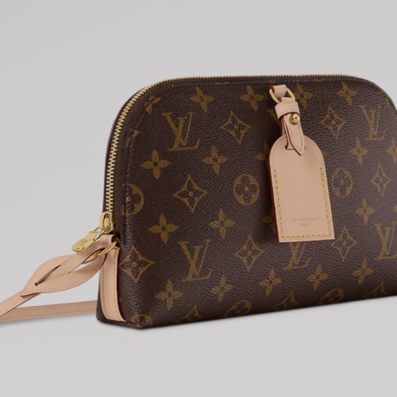 Authentic stunning brand new Louis Vuitton Monogram Brown purse w/unique lining - Picture 5 of 8